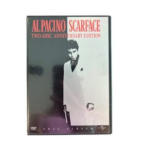 Scarface DVD 2003 Crime Movie Two-Disc Anniversary Edition Full Screen Pre-Owned